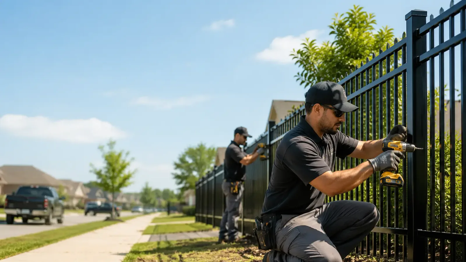Metal Fence Installation in Kalamazoo, MI